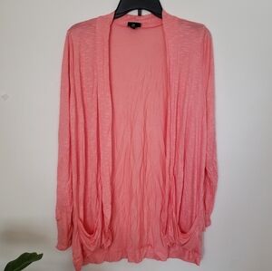 Torrid coral lightweight cardigan. Sz 00